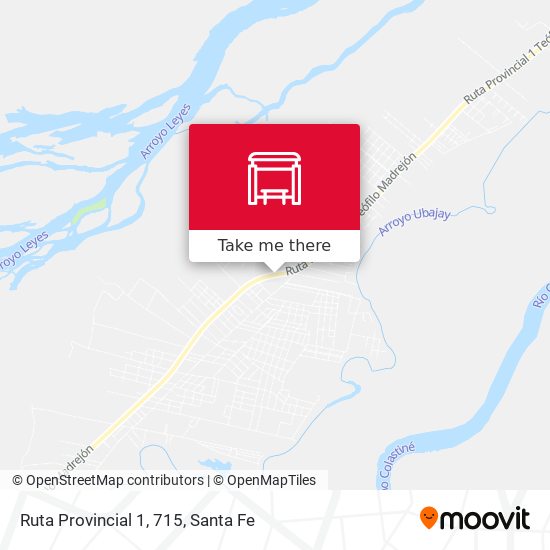 Mapa de Ruta Provincial 1, 715