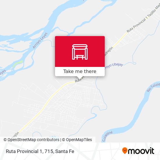 Ruta Provincial 1, 715 map