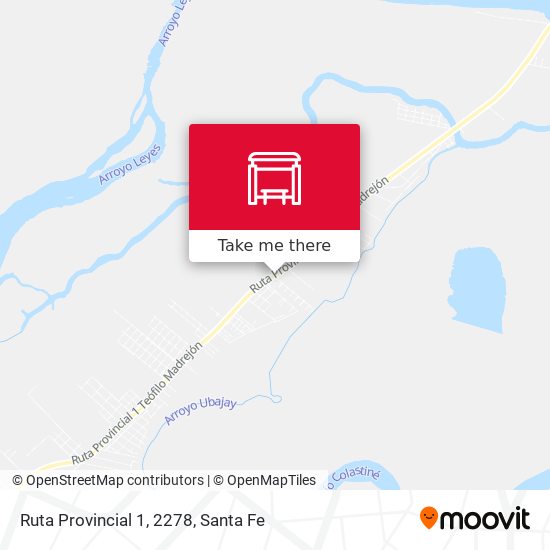Ruta Provincial 1, 2278 map