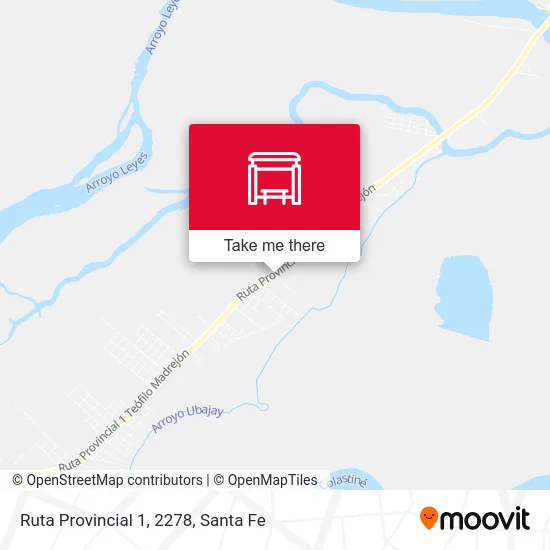 Ruta Provincial 1, 2278 map