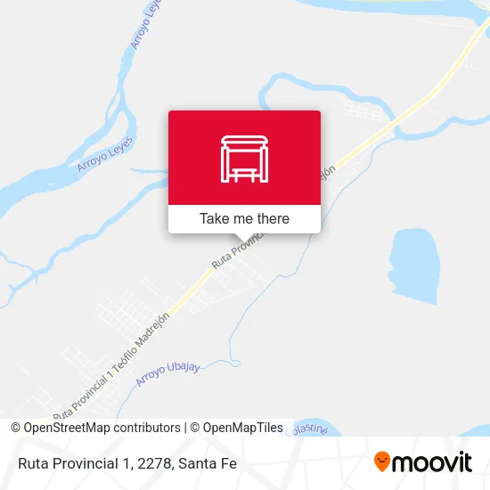 Ruta Provincial 1, 2278 map