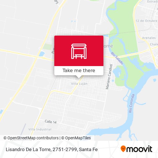 Lisandro De La Torre, 2751-2799 map