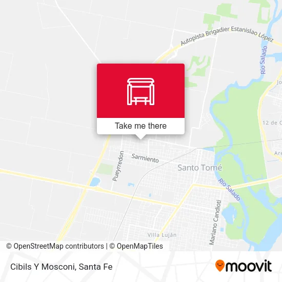 Cibils Y Mosconi map