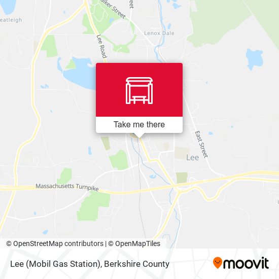 Lee (Mobil Gas Station) map