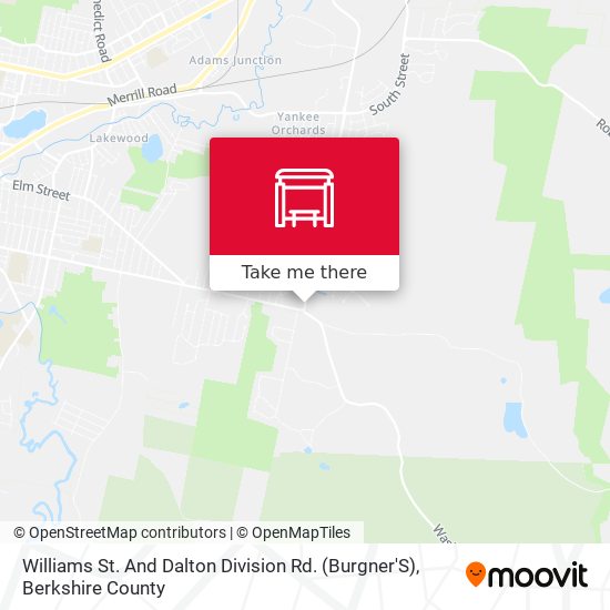 Williams St. And Dalton Division Rd. (Burgner'S) map