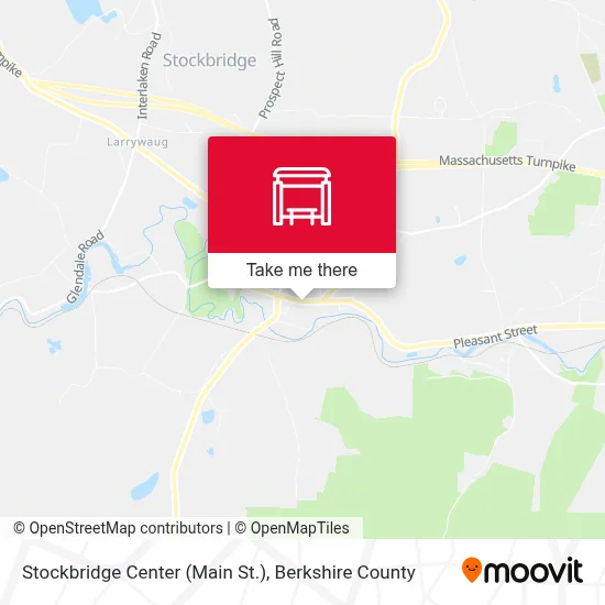Stockbridge Center (Main St.) map