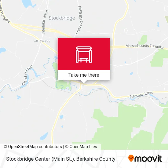 Stockbridge Center (Main St.) map