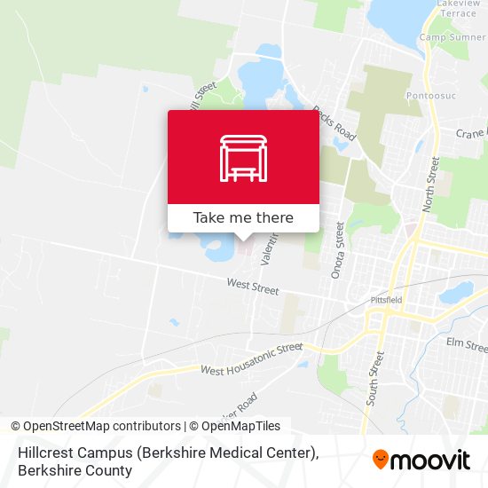 Hillcrest Campus (Berkshire Medical Center) map