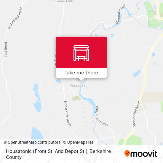 Mapa de Housatonic (Front St. And Depot St.)