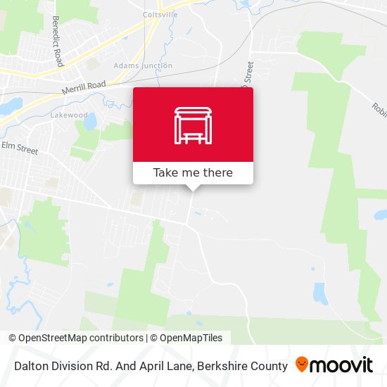Mapa de Dalton Division Rd. And April Lane