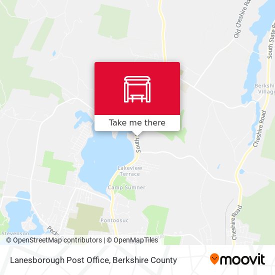 Mapa de Lanesborough Post Office