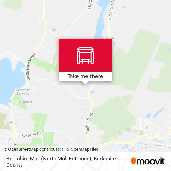 Mapa de Berkshire Mall (North Mall Entrance)