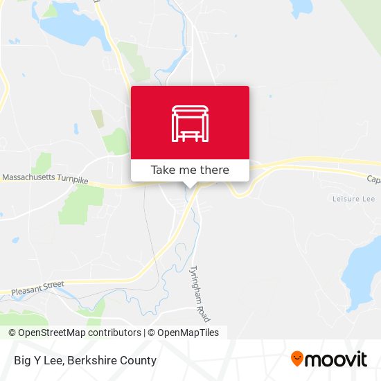 How to get to Big Y Lee in Berkshire County by Bus?