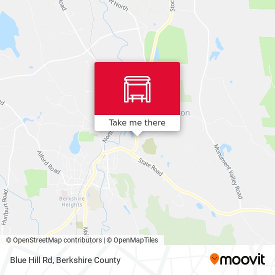 Mapa de Blue Hill Rd