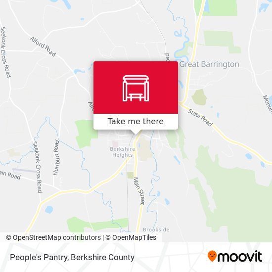 People's Pantry map