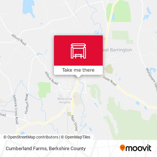Mapa de Cumberland Farms