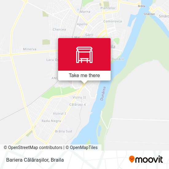 Bariera Călărașilor map
