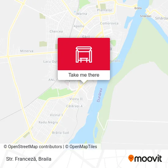 Str. Franceză map