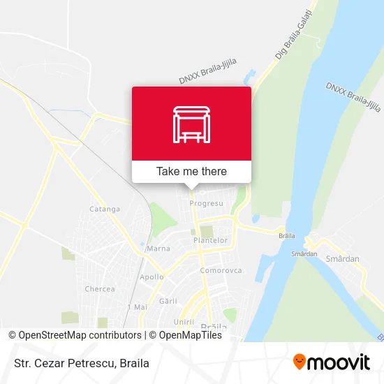 Str. Cezar Petrescu map