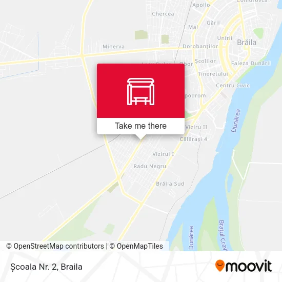 Școala Nr. 2 map