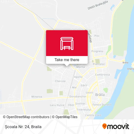 Școala Nr. 24 map