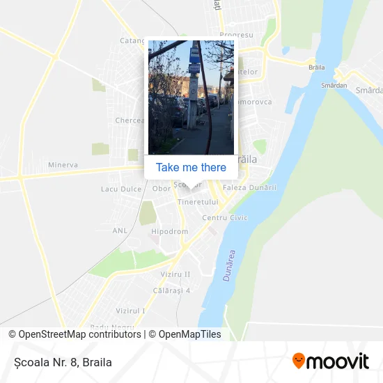 Școala Nr. 8 map