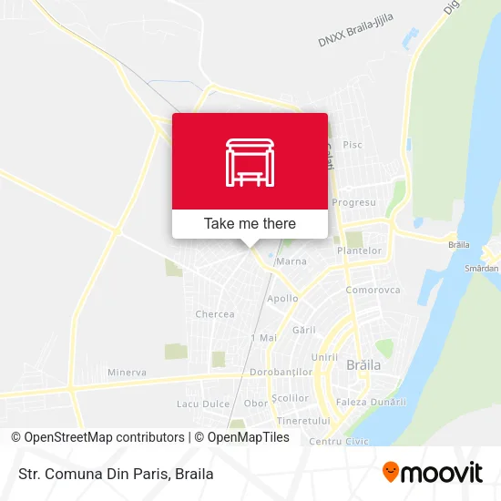 Str. Comuna Din Paris map