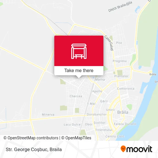 Str. George Coşbuc map