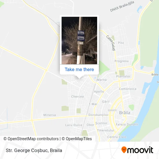 Str. George Coșbuc map