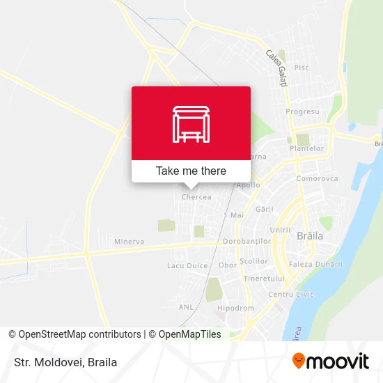 Str. Moldovei map