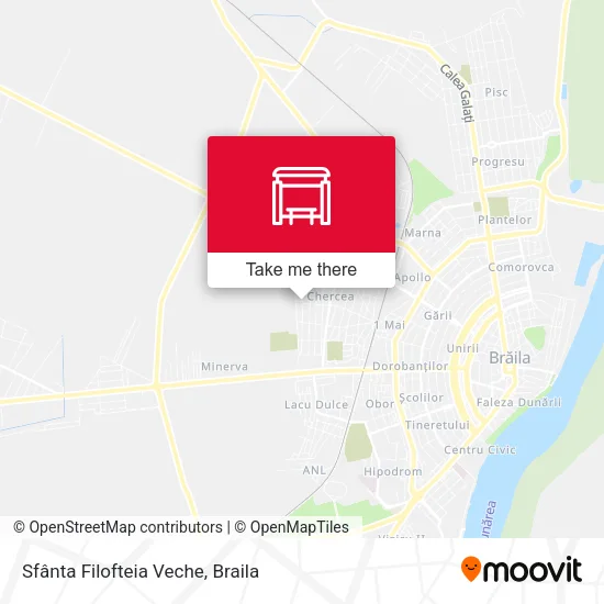 Sfânta Filofteia Veche map