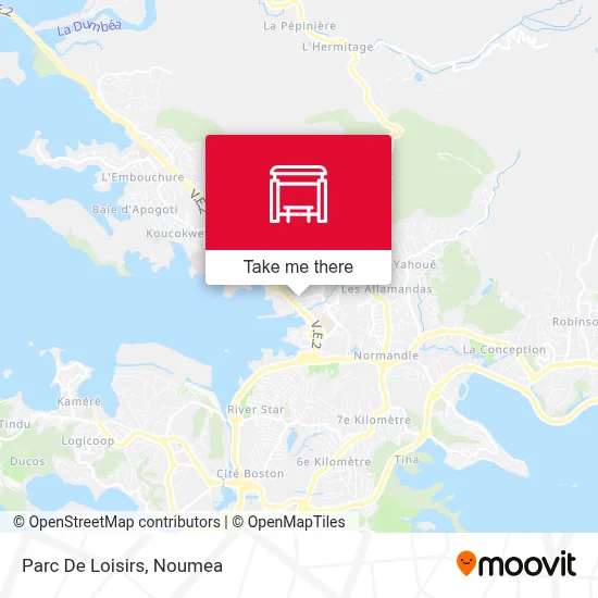 Parc De Loisirs map
