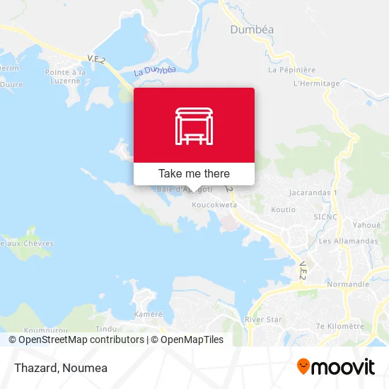 Thazard map