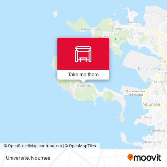 Universite map