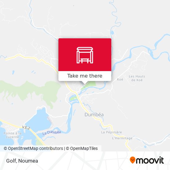 Golf map