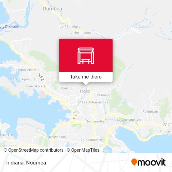 Indiana map