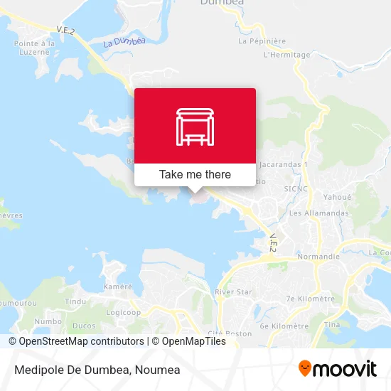 Medipole De Dumbea map