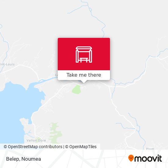 Belep map