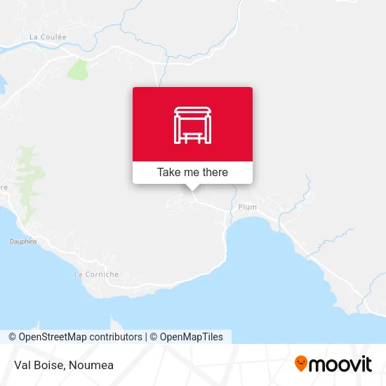 Val Boise map