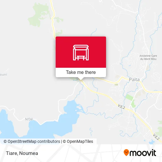 Tiare map