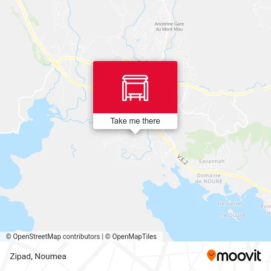 Zipad map