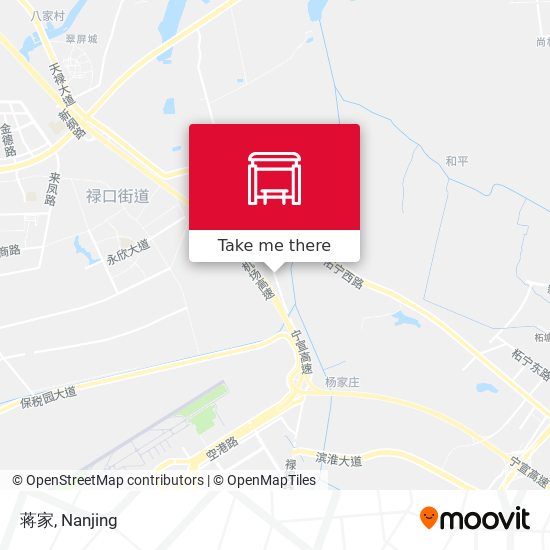 蒋家 map