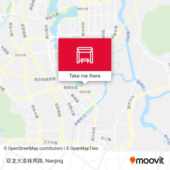 双龙大道秣周路 map