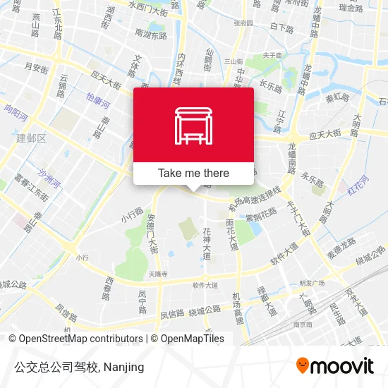 公交总公司驾校 map