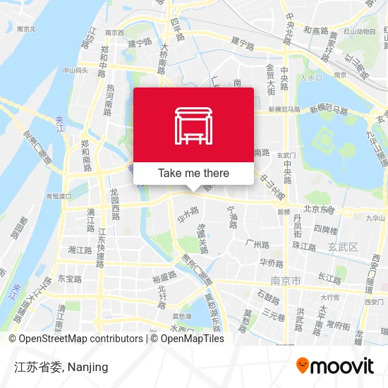江苏省委 map