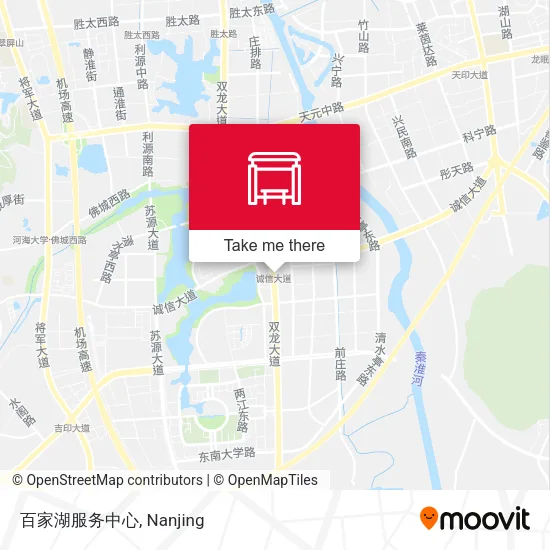 百家湖服务中心 map