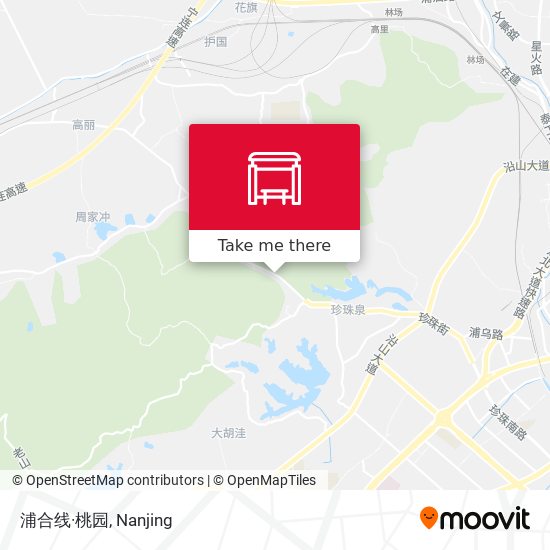 浦合线·桃园 map