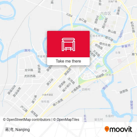 蒋湾 map