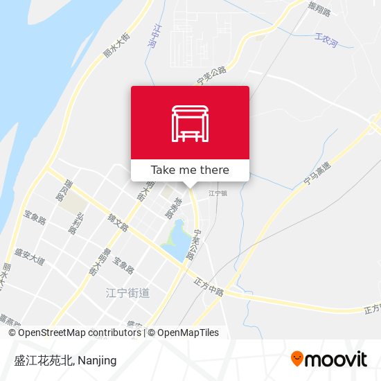 盛江花苑北 map