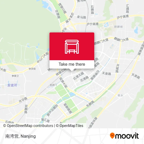南湾营 map